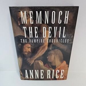 Anne Rice Memnoch The Devil HCDJ First Edition 1995 Knopf Vampire Fiction Horror